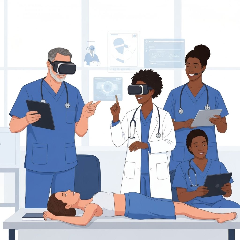 Healthcare team collaborating